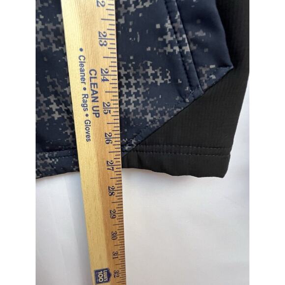 Snozu Men's Size XL Black/Gray Camo Performance Full Zip Long Sleeve Jacket - Picture 6 of 10